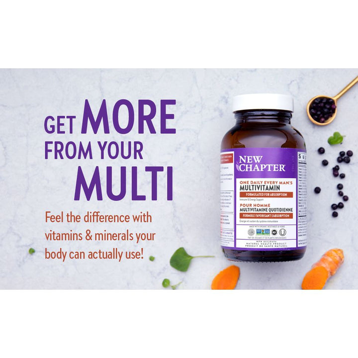 New Chapter®  One Daily Every Men's Multivitamin
