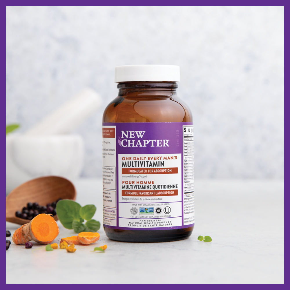 New Chapter®  One Daily Every Men's Multivitamin