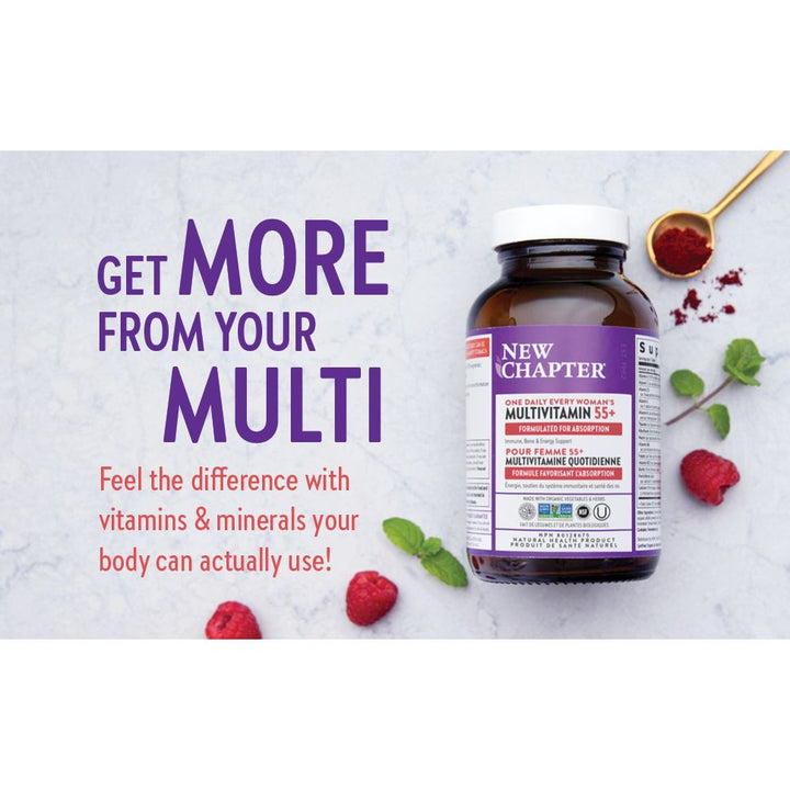 New Chapter®  One Daily Every Woman's Multivitamin 55+