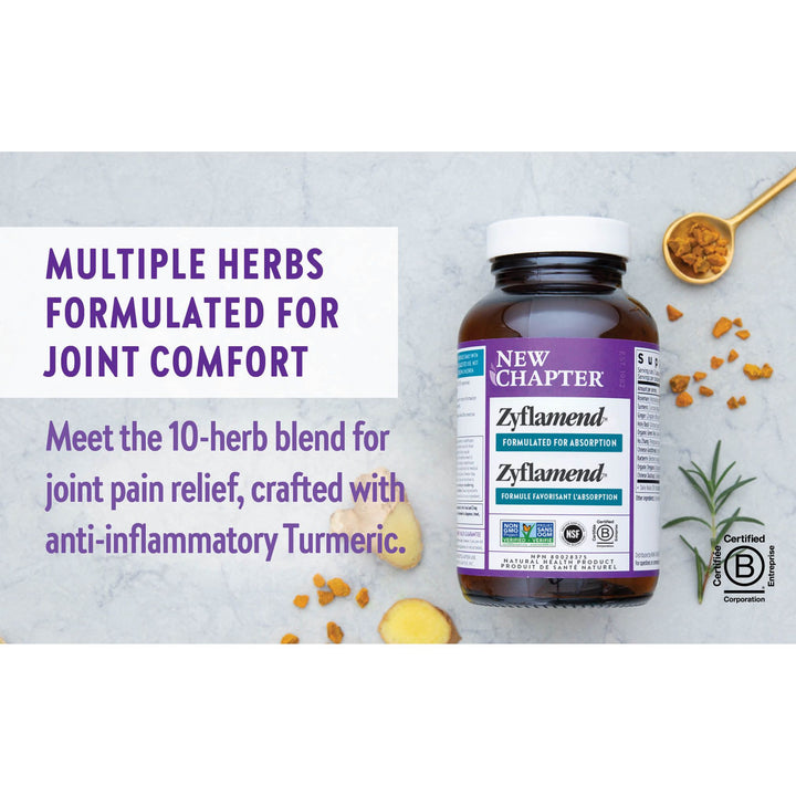 New Chapter® Zyflamend™ Herbal Pain Relief & Inflammation Support
