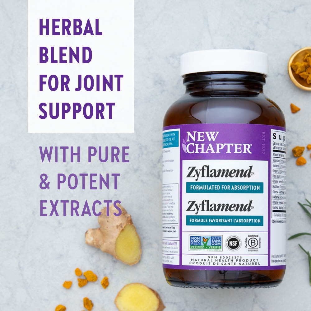 New Chapter® Zyflamend™ Herbal Pain Relief & Inflammation Support