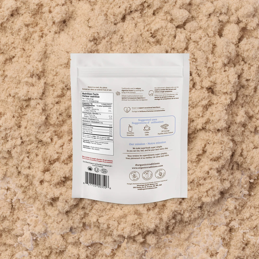 Organic Traditions Slippery Elm Powder