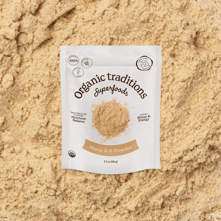 Organic Maca X-6 Black and Red Powder