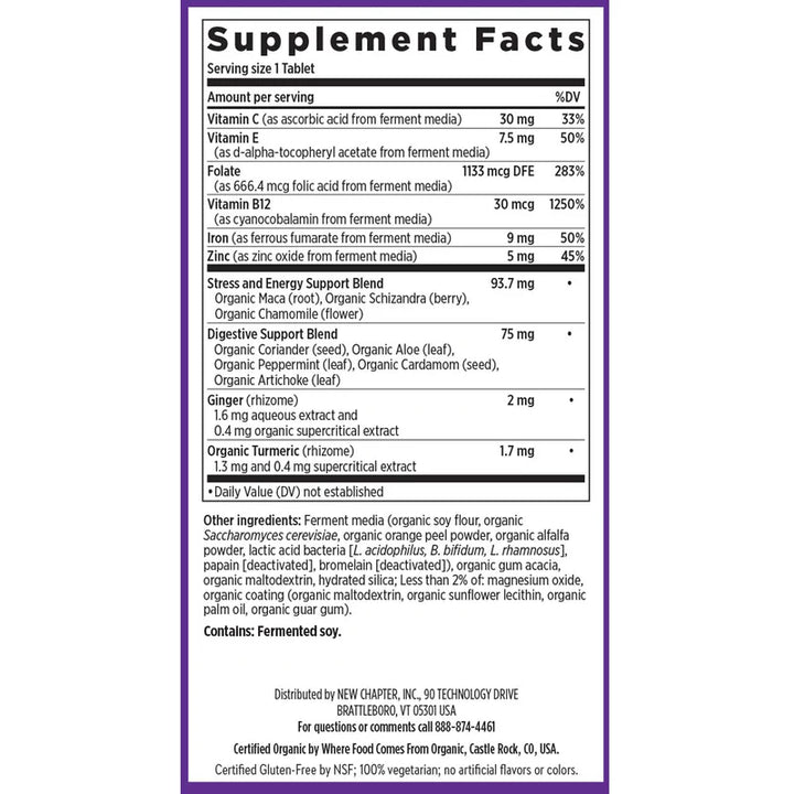 New Chapter® Fermented Iron Complex