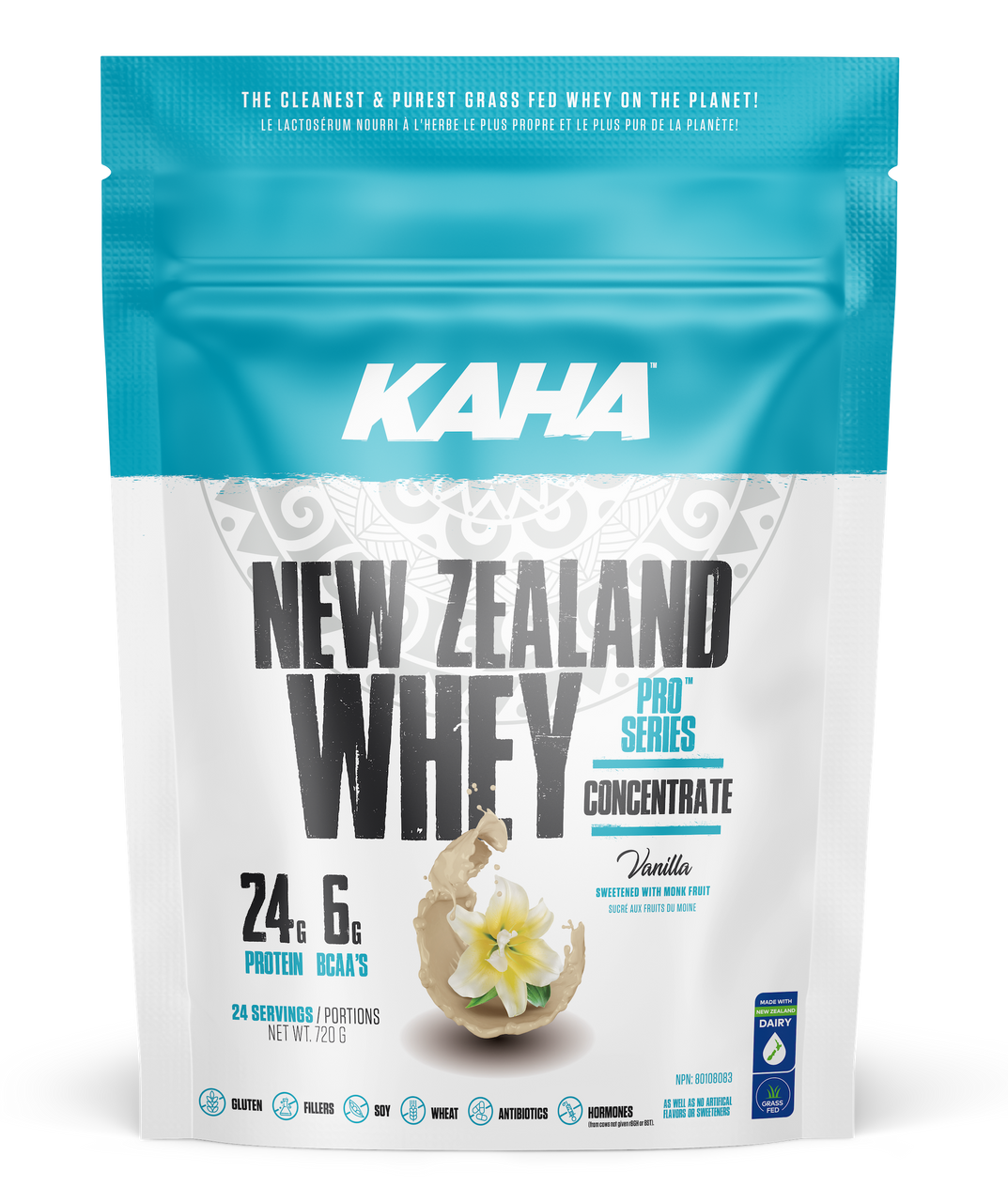 Kaha New Zealand Whey Concentrate, Vanilla