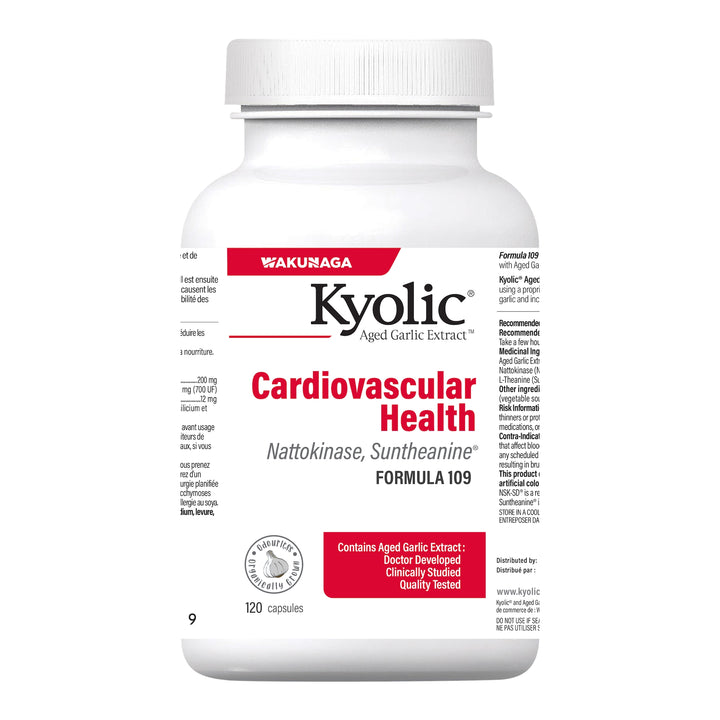 LIQUIDATION - Kyolic Cardiovascular Health Formula 109 - FINAL SALE***