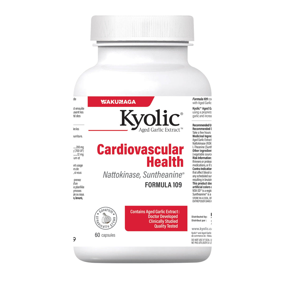 LIQUIDATION - Kyolic Cardiovascular Health Formula 109 - FINAL SALE***