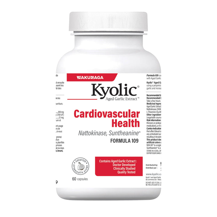 LIQUIDATION - Kyolic Cardiovascular Health Formula 109 - FINAL SALE***