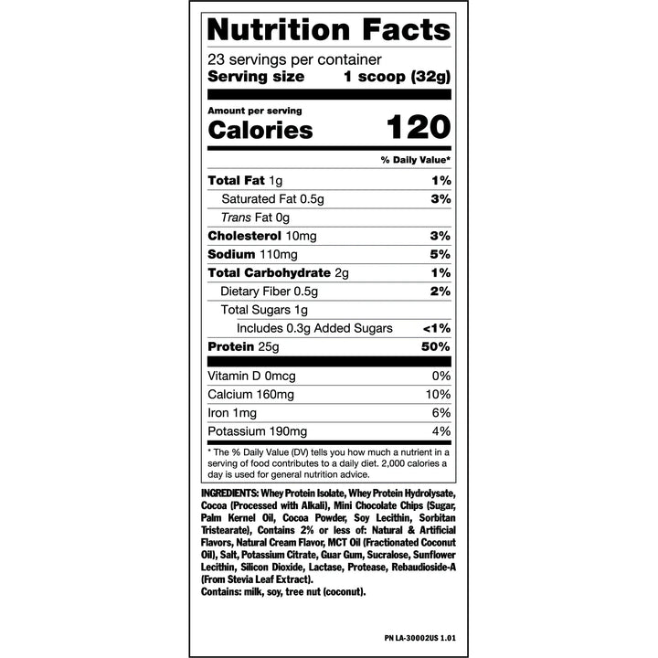 Mutant Iso Surge Protein Triple Chocolat