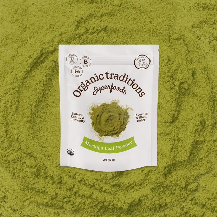 Organic Traditions Moringa Leaf Powder