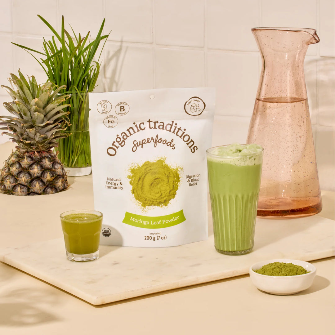 Organic Traditions Moringa Leaf Powder
