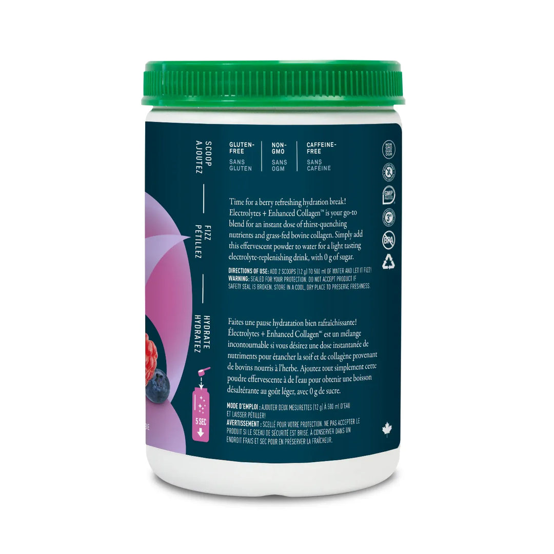 Organika® Electrolytes + Enhanced Collagen - Wild Berry