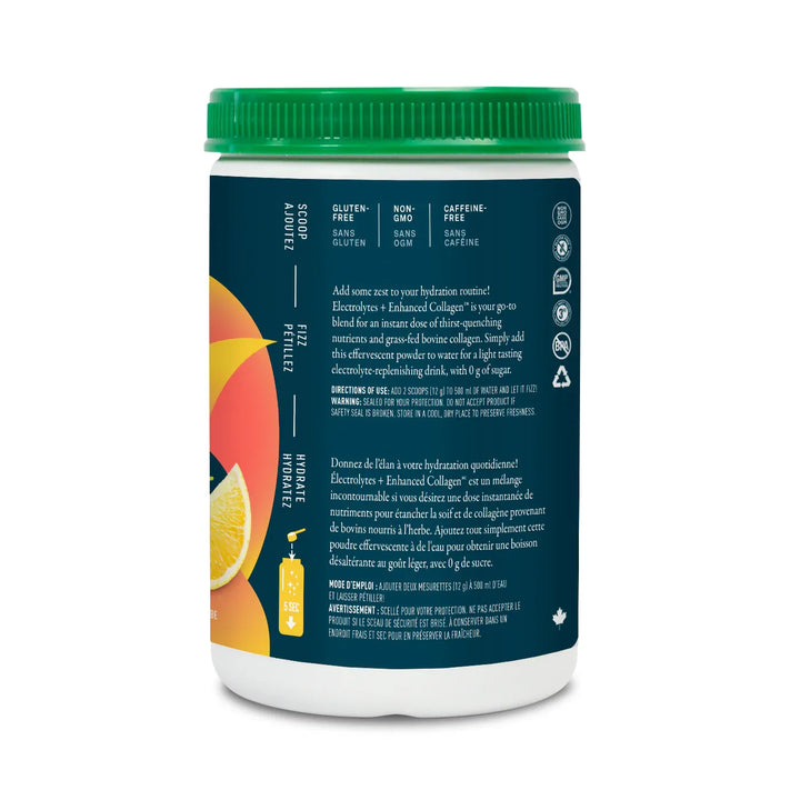 Organika® Electrolytes + Enhanced Collagen - Zesty Lemon Berry