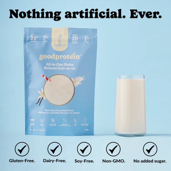 GoodProtein All-in-One Shake, Vanilla Milkshake - 880 g