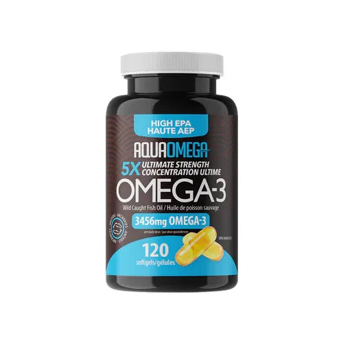 AquaOmega  5X Omega3, High EPA 3456mg