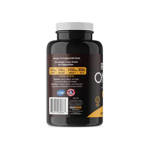 AquaOmega  3X Extra Strength Omega3 EPA 2452mg