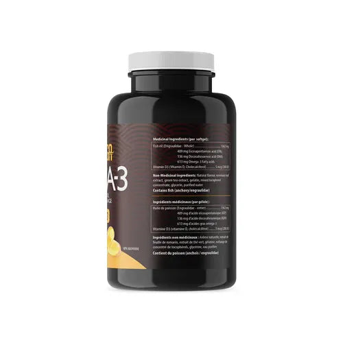 AquaOmega  3X Extra Strength Omega3 EPA 2452mg