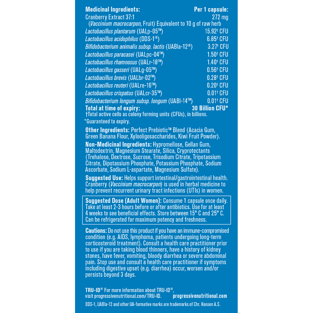 Progressive Perfect Probiotic Women's Support 30 Billion