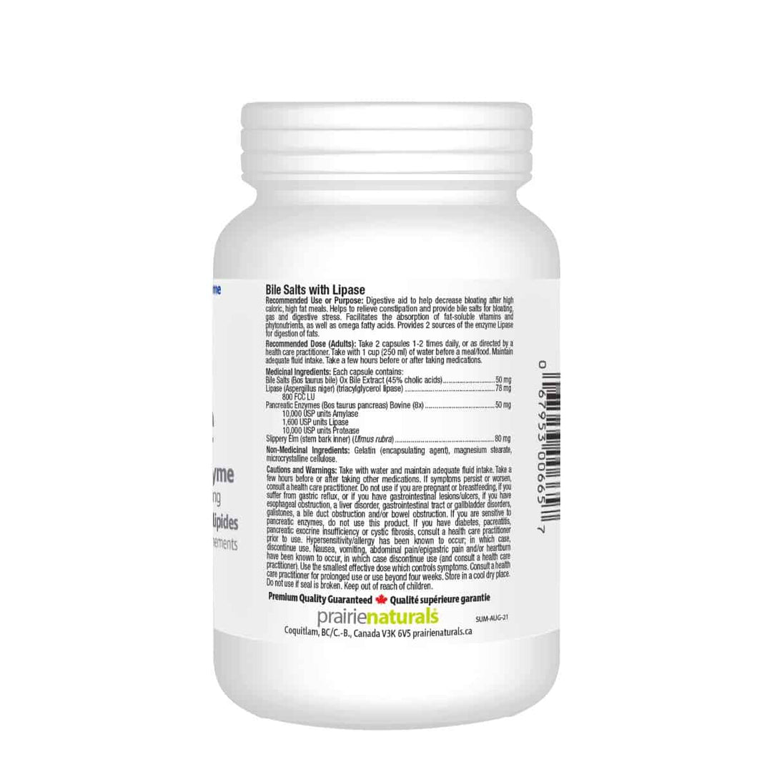 Prairie Naturals Bile Force 60 Capsules