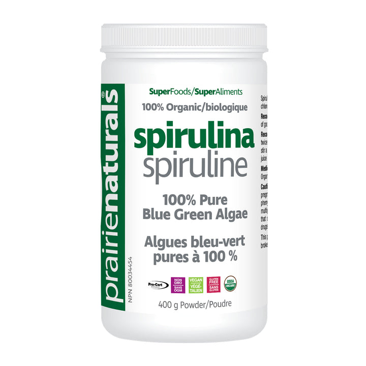 Prairie Naturals Spirulina Powder 400g