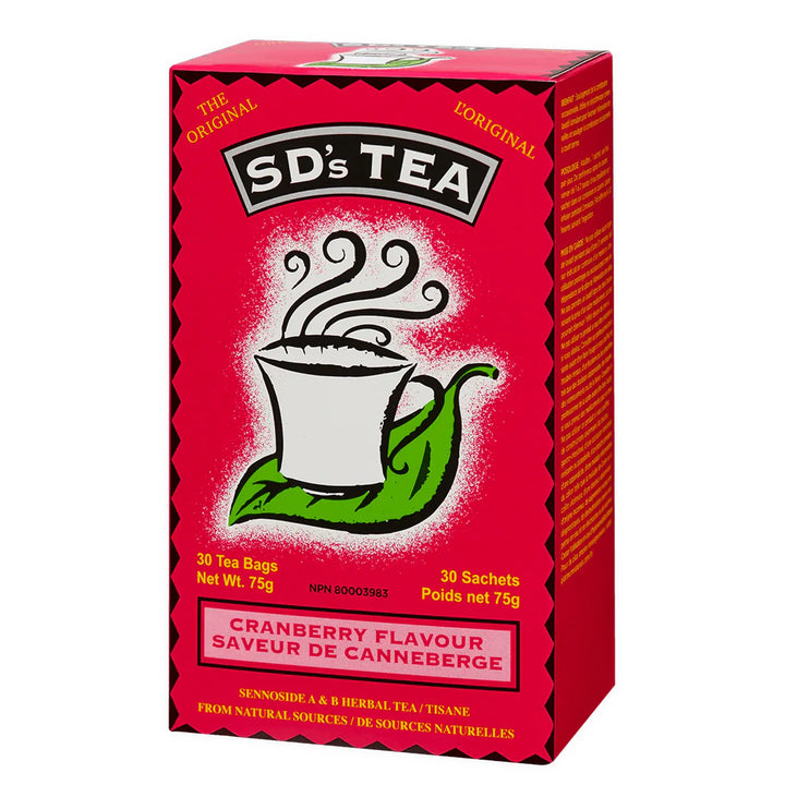 Platinum Naturals SD's Tea Cranberry Flavour Tea Bags