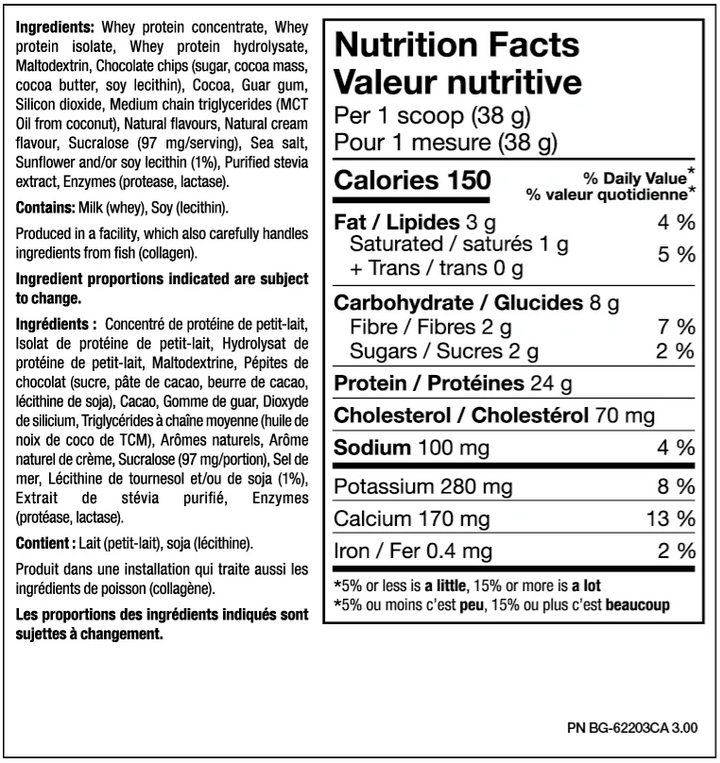 PVL Gold Series ISOGOLD 100% Whey Gold, Ice Cream Cookie Sandwich Smash, 1.81 kg