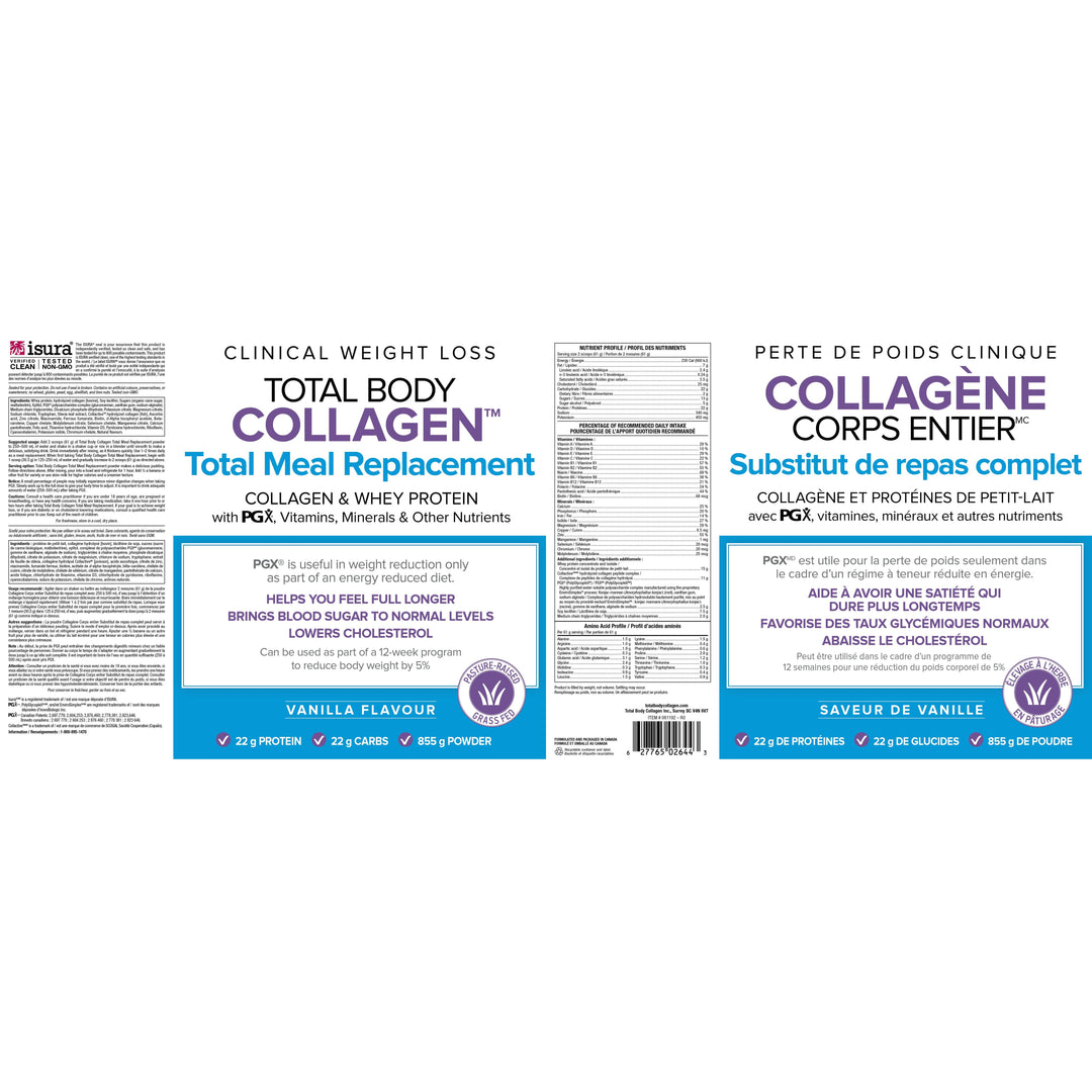Total Body Collagen Total Meal Replacement