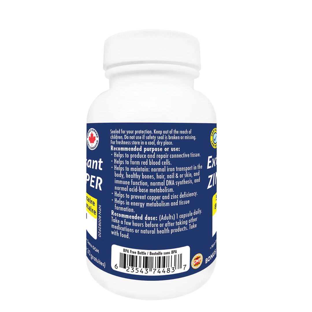 Naka Platinum Zinc + Copper Extra Strength