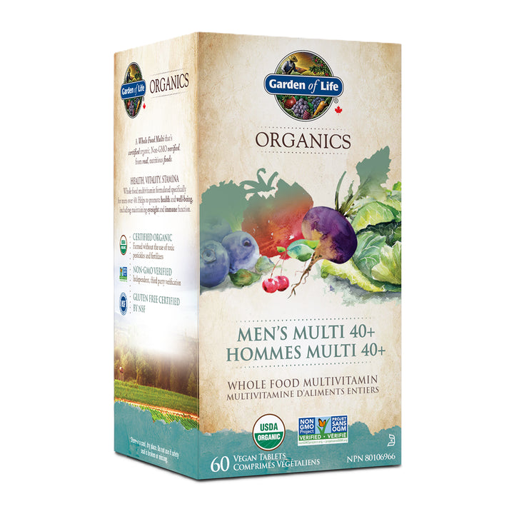 Garden of Life Organics Men's 40+ Multi
