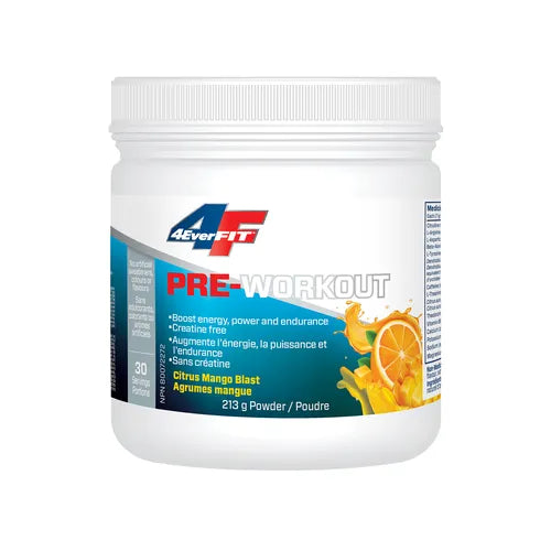 4EVERFIT® Pre-Workout Citrus Mango Blast