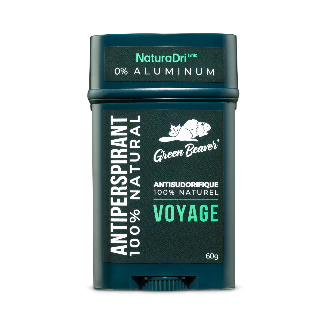 Green Beaver Natural Aluminum-Free Antiperspirant, Voyage