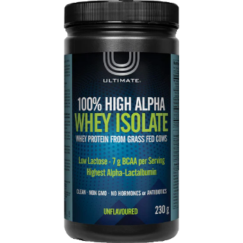 Ultimate 100% High Alpha Whey Isolate Unflavoured Powder