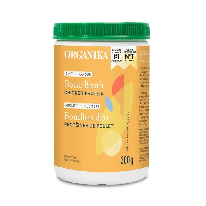 Organika® Chicken Bone Broth Protein Ginger Powder