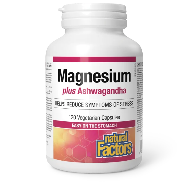 Natural Factors Magnesium with Ashwagandha