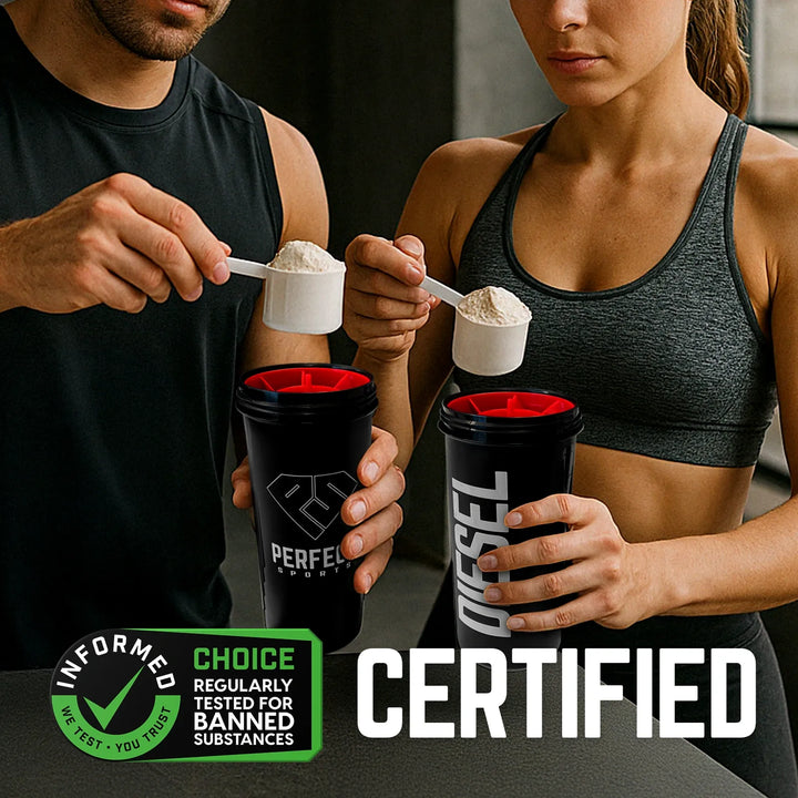Perfect Sport Diesel New Zealand Whey Isolate, French Vanilla Protein Powder