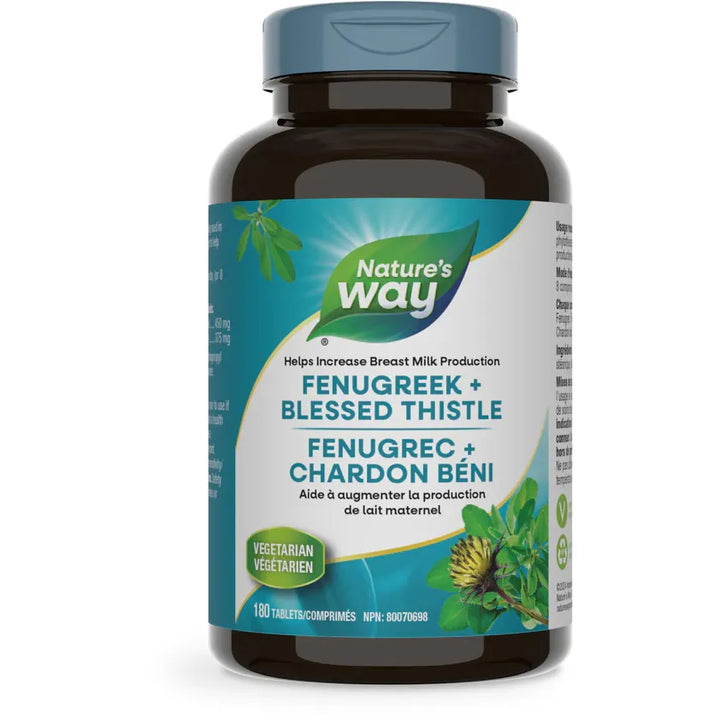 Nature's Way Fenugreek + Blessed Thistle Capsules