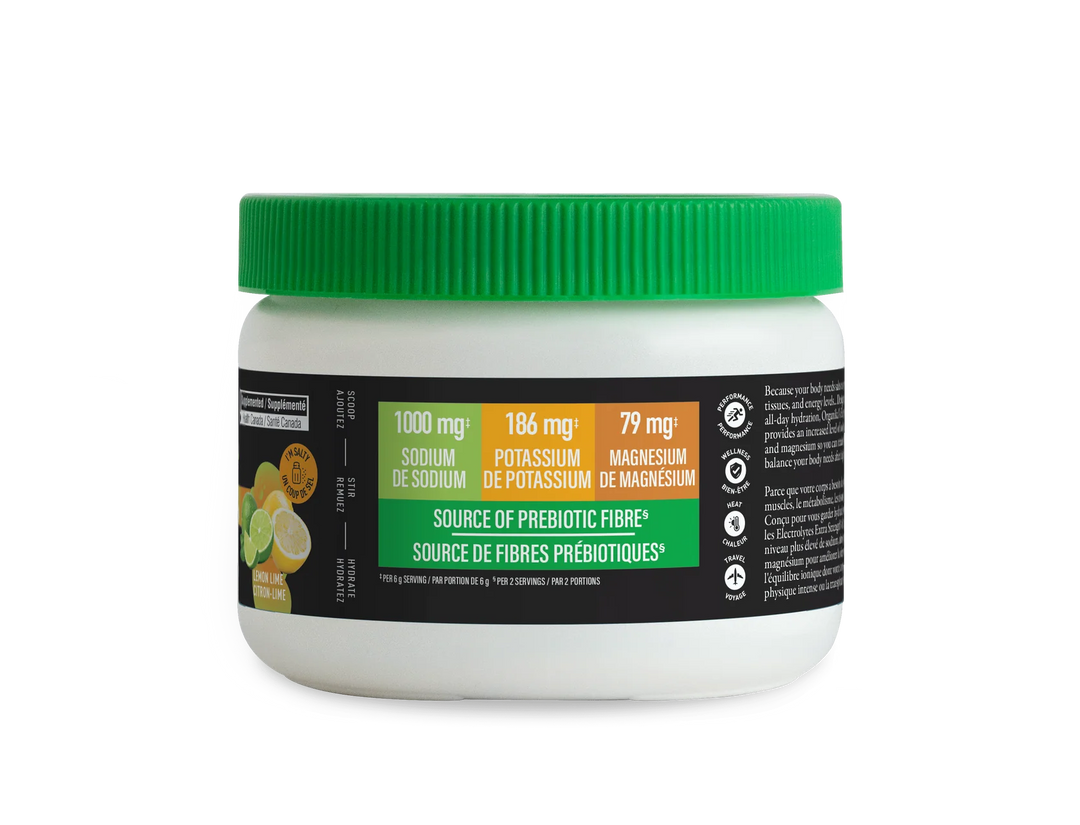 Organika® Electrolytes Extra Strength, Lemon Lime Salt