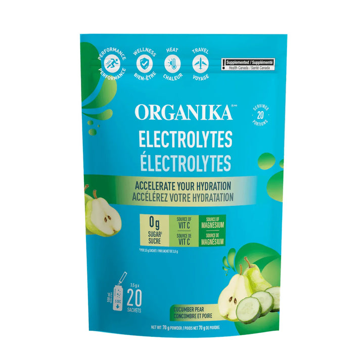 Organika® Electrolytes  Cucumber Pear