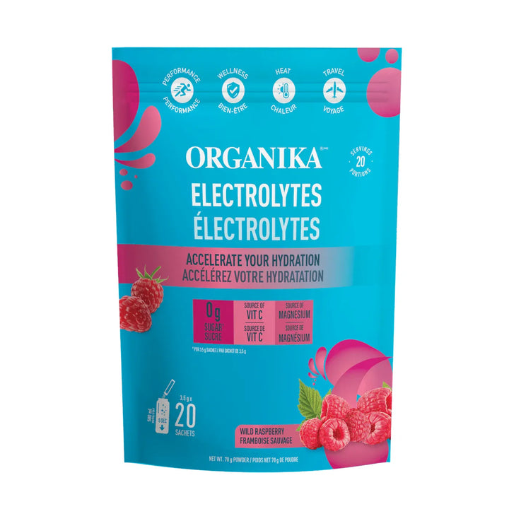 Organika® Electrolytes wild raspberry