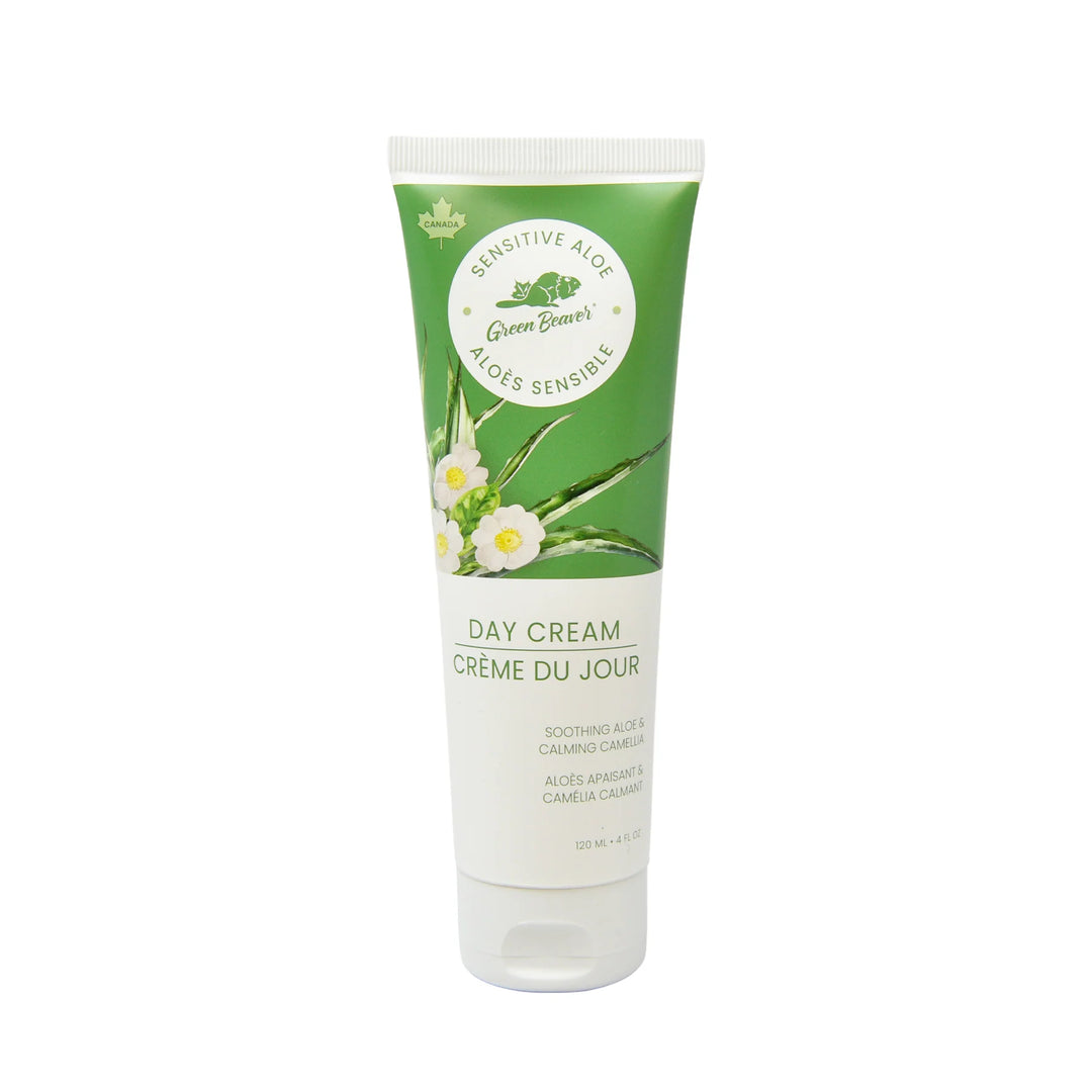 Green Beaver Day Cream, Soothing Aloe Calming Camellia