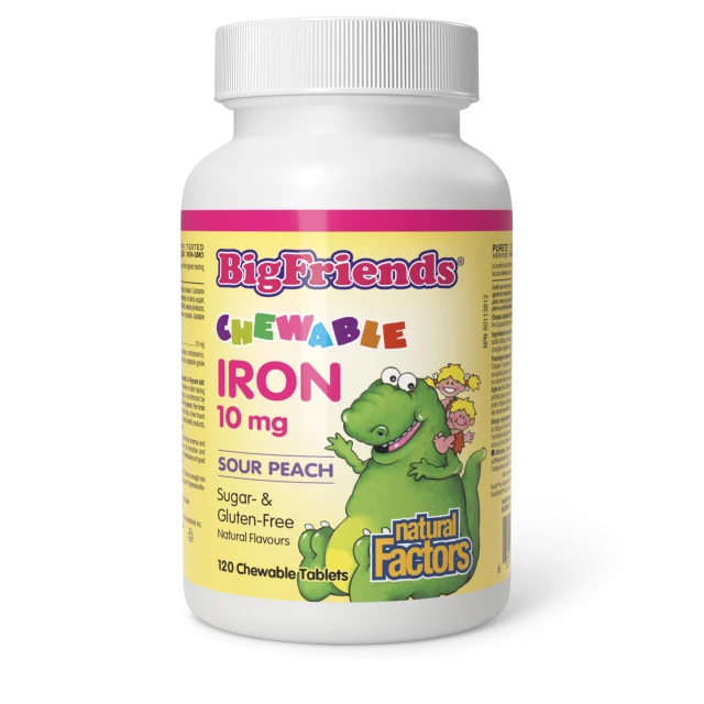 Chewable Iron 10 mg, Big Friends
