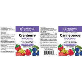 Preferred Nutrition Cranberry 10,000 mg