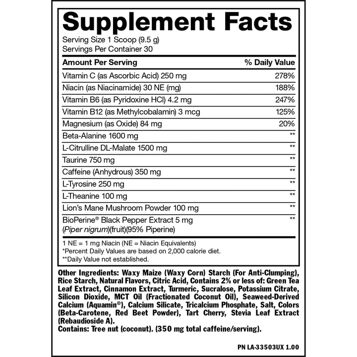 Mutant Madness Pre-Workout Peach & Mango