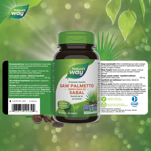 Nature's Way Saw Palmetto Berry Capsules