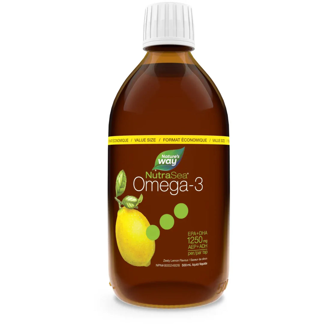 Nature's WayNutraSea® Omega -3 1250 mg Lemon Flavour