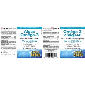 Natural Factors Algae Omega-3 (Plant based)