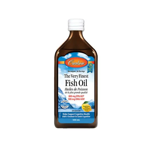 Carlson®  Norwegian The Very Finest Fish Oil Lemon Flavour Liquid