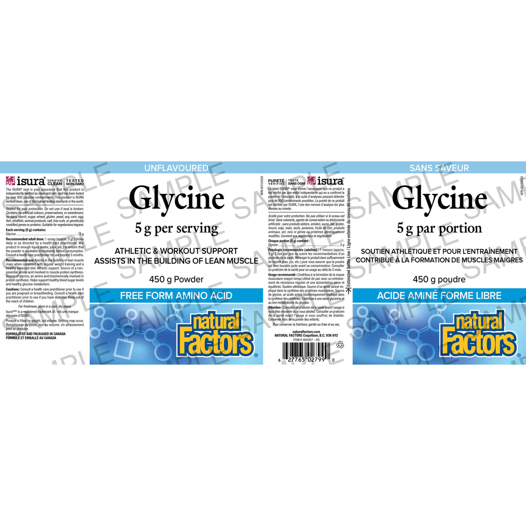 Natural Factors Glycine