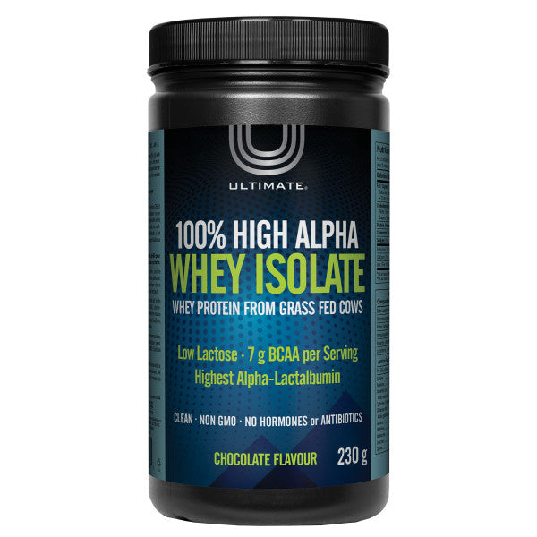 LIQUIDATION - Ultimate 100% High Alpha Whey Isolate Chocolate Powder  - FINAL SALE/NO RETURNS***