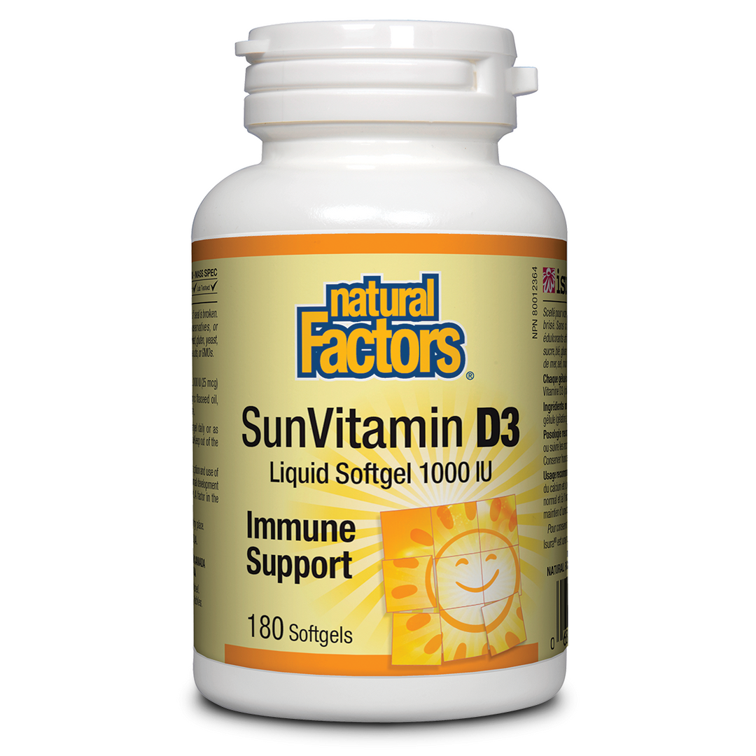 SunVitamin D3 1000 IU Softgels